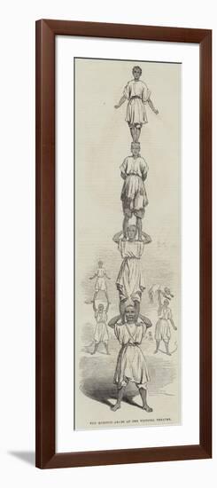 The Morocco Arabs at the Victoria Theatre-null-Framed Giclee Print