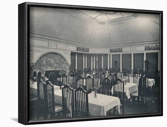 'The Morris Room at the Clarion Café, Manchester', c1911-Unknown-Framed Photographic Print