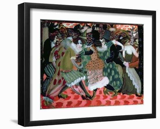 The Morte-Saison in Paris, 1913-Boris Dmitrievich Grigoriev-Framed Giclee Print