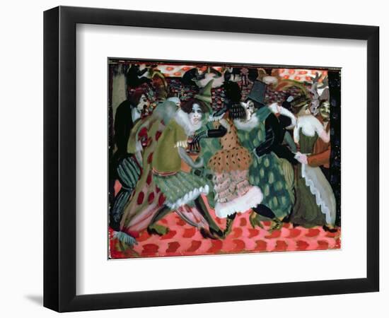 The Morte-Saison in Paris, 1913-Boris Dmitrievich Grigoriev-Framed Premium Giclee Print