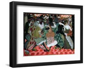 The Morte-Saison in Paris, 1913-Boris Dmitrievich Grigoriev-Framed Premium Giclee Print