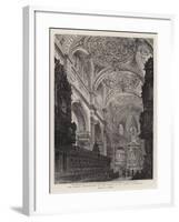 The Mosaic Decorations of the Choir of St Paul's Cathedral-Henry William Brewer-Framed Giclee Print