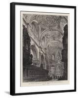 The Mosaic Decorations of the Choir of St Paul's Cathedral-Henry William Brewer-Framed Giclee Print