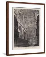 The Mosaic Decorations of the Choir of St Paul's Cathedral-Henry William Brewer-Framed Giclee Print