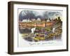 The Moscow Kremlin at the Time of Tsar Ivan III the Great, 1921-Apollinary Vasnetsov-Framed Giclee Print