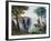 The Mosi-Oa-Tunya (The Smoke That Thunders) or Victoria Falls, Zambesi River-Thomas Baines-Framed Giclee Print