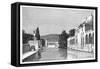 The Mosque and Fountain of Abraham, Ofra (At Tayyiba), West Bank, Israel, 1895-Armand Kohl-Framed Stretched Canvas