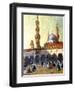 The Mosque of Al-Azhar, Cairo, Egypt, 1928-Louis Cabanes-Framed Giclee Print