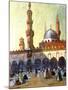 The Mosque of Al-Azhar, Cairo, Egypt, 1928-Louis Cabanes-Mounted Giclee Print