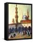 The Mosque of Al-Azhar, Cairo, Egypt, 1928-Louis Cabanes-Framed Stretched Canvas