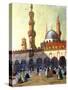 The Mosque of Al-Azhar, Cairo, Egypt, 1928-Louis Cabanes-Stretched Canvas