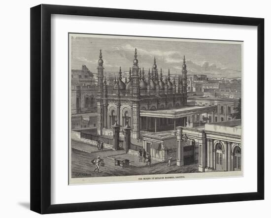 The Mosque of Gholaum Mahomed, Calcutta-null-Framed Giclee Print