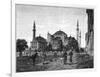 The Mosque of Santa Sophia, Constantinople, 1900-null-Framed Giclee Print