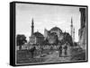 The Mosque of Santa Sophia, Constantinople, 1900-null-Framed Stretched Canvas