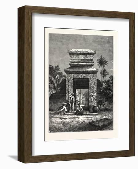 The Mosque of Soerabaija, Batavia, Java, Indonesia-null-Framed Giclee Print