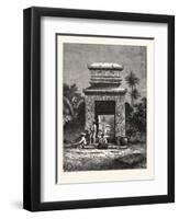 The Mosque of Soerabaija, Batavia, Java, Indonesia-null-Framed Giclee Print