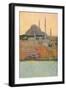 'The Mosque of Suleiman at Constantinople', 1913-Jules Guerin-Framed Giclee Print