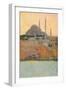 'The Mosque of Suleiman at Constantinople', 1913-Jules Guerin-Framed Giclee Print