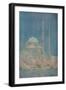 'The Mosque of the Yeni-Valide-Jamissi, Constantinople', 1913-Jules Guerin-Framed Giclee Print