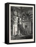 The Mosque of Werdanee. Egypt, 1879-null-Framed Stretched Canvas