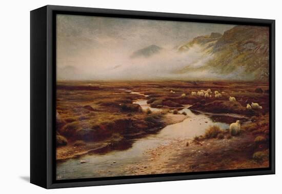 'The Moss at Poolewe', 1913, (c1915)-Joseph Farquharson-Framed Stretched Canvas