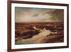 'The Moss at Poolewe', 1913, (c1915)-Joseph Farquharson-Framed Giclee Print