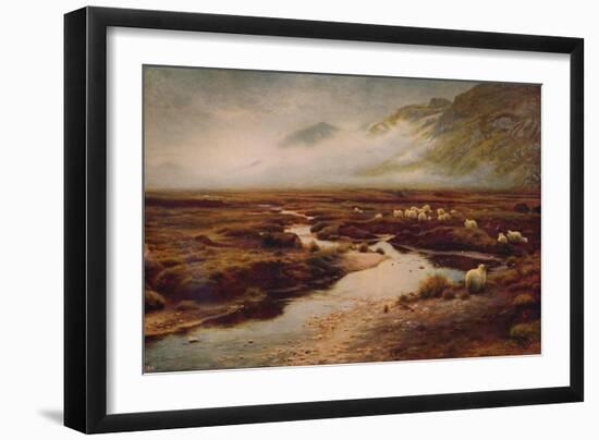 'The Moss at Poolewe', 1913, (c1915)-Joseph Farquharson-Framed Giclee Print