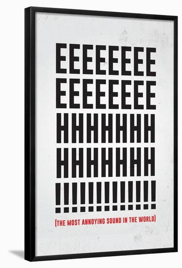 The Most Annoying Sound-null-Framed Poster