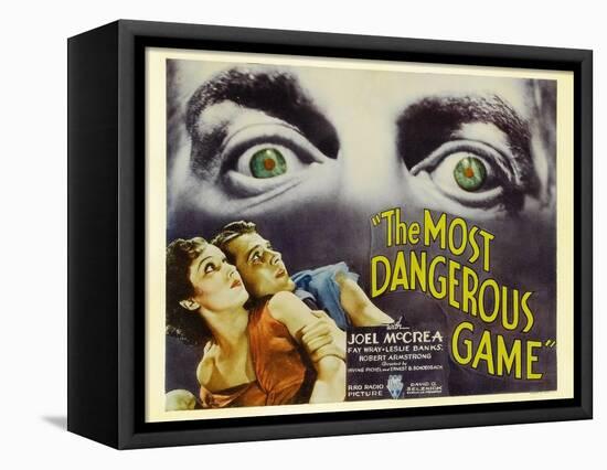 The Most Dangerous Game, 1932-null-Framed Stretched Canvas
