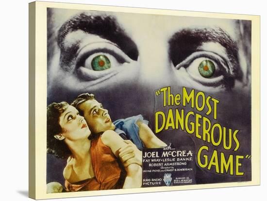 The Most Dangerous Game, 1932-null-Stretched Canvas