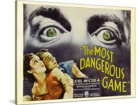 The Most Dangerous Game, 1932-null-Stretched Canvas