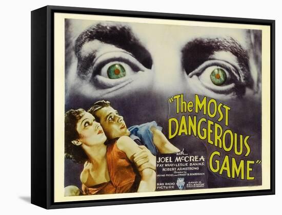 The Most Dangerous Game, 1932-null-Framed Stretched Canvas