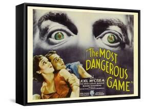 The Most Dangerous Game, 1932-null-Framed Stretched Canvas