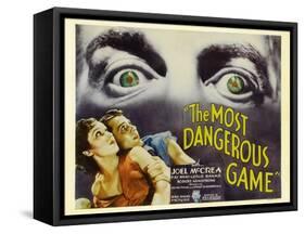 The Most Dangerous Game, 1932-null-Framed Stretched Canvas