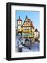 The Most Famous Sight of Rothenburg Ob Der Tauber, Bavaria, Germany-Zoom-zoom-Framed Photographic Print