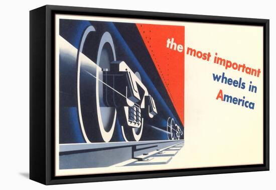 The Most Important Wheels in America-null-Framed Stretched Canvas