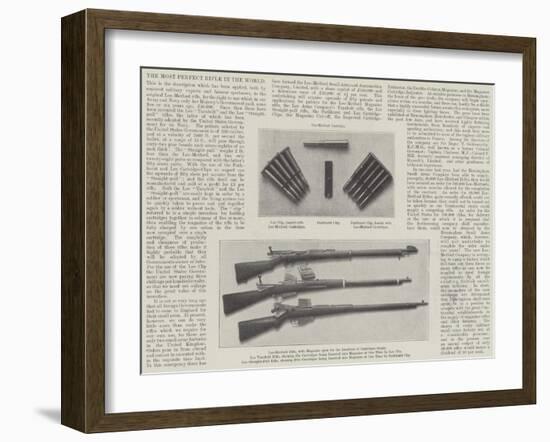 The Most Perfect Rifle in the World-null-Framed Giclee Print
