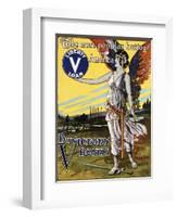 The Most Popular Button in America - Buy Victory Bonds Poster-Arnold Binger-Framed Photographic Print