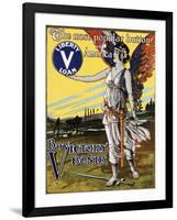The Most Popular Button in America - Buy Victory Bonds Poster-Arnold Binger-Framed Photographic Print