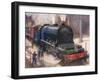 The Most Powerful Locomotive in Europe-Harry Brooker-Framed Giclee Print