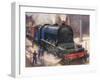 The Most Powerful Locomotive in Europe-Harry Brooker-Framed Giclee Print