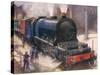 The Most Powerful Locomotive in Europe-Harry Brooker-Stretched Canvas