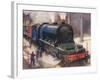 The Most Powerful Locomotive in Europe-Harry Brooker-Framed Giclee Print