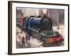 The Most Powerful Locomotive in Europe-Harry Brooker-Framed Giclee Print