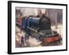 The Most Powerful Locomotive in Europe-Harry Brooker-Framed Giclee Print