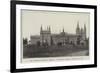 The Mother Convent of America at Montreal, Recently Destroyed by Fire-null-Framed Giclee Print