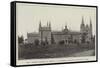 The Mother Convent of America at Montreal, Recently Destroyed by Fire-null-Framed Stretched Canvas