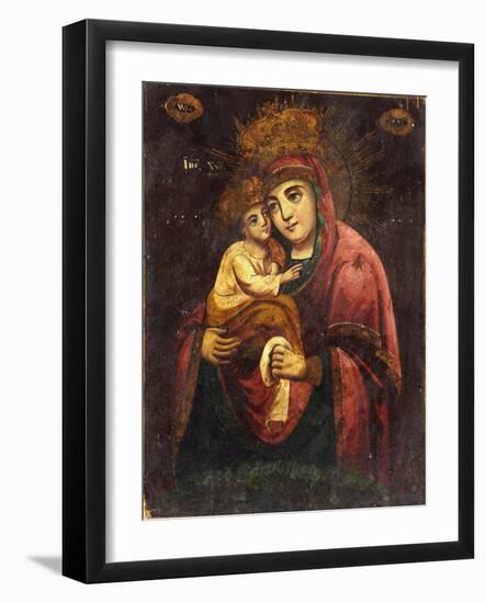 The Mother of God Our Lady of Pochayiv-null-Framed Giclee Print