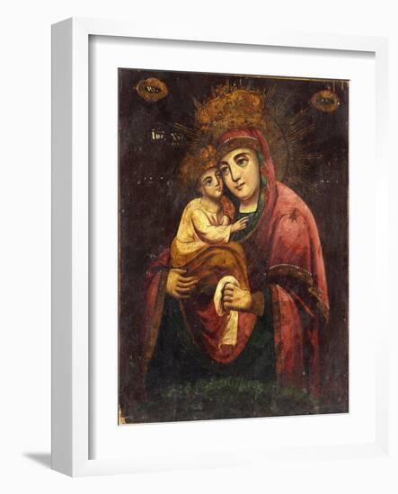 The Mother of God Our Lady of Pochayiv-null-Framed Giclee Print