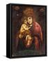 The Mother of God Our Lady of Pochayiv-null-Framed Stretched Canvas